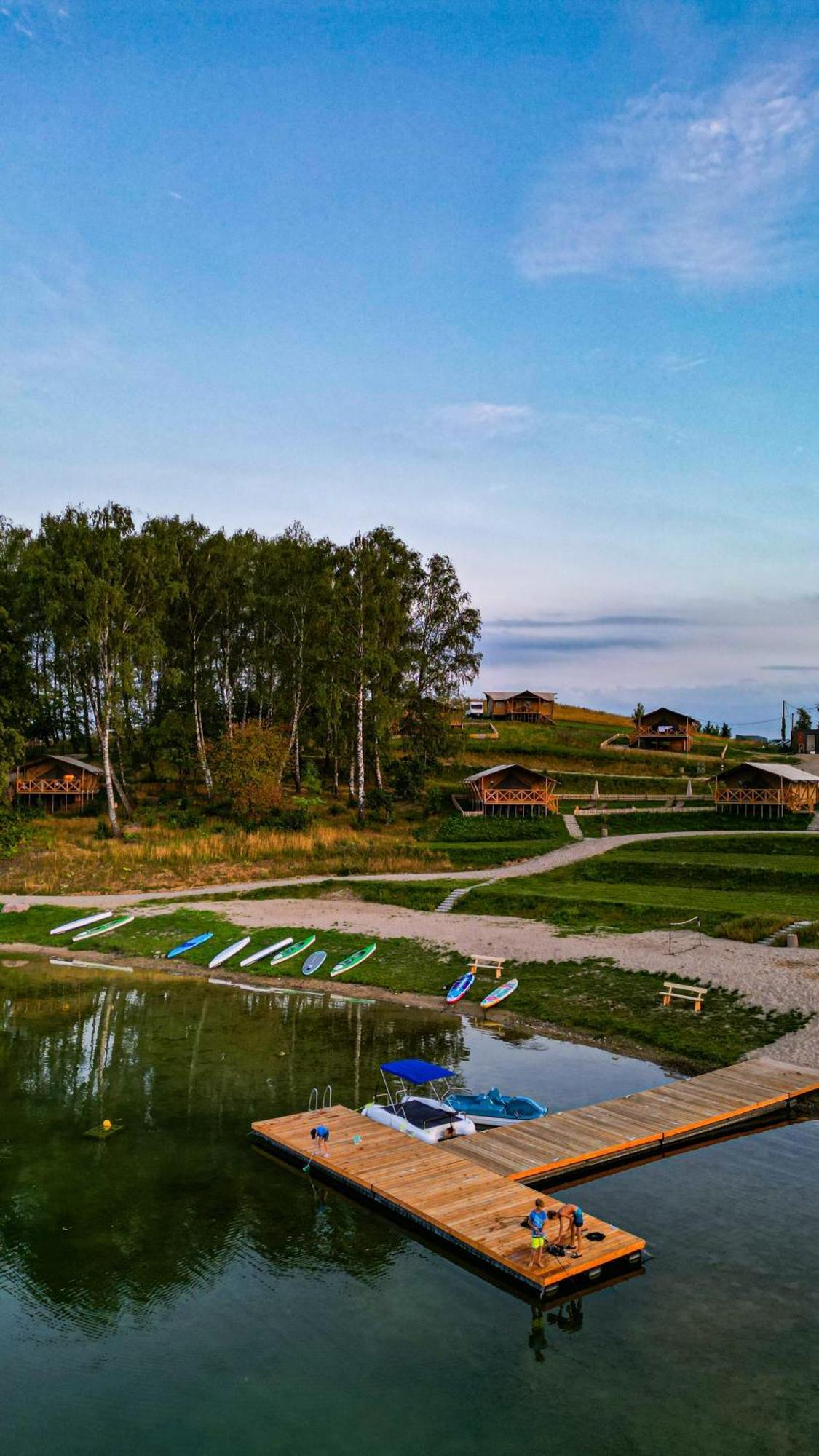 Wioska Wakacyjna Glamila Otel Sterławki Wielkie Dış mekan fotoğraf